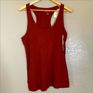 Womens XXL- Blood Red Tank Top- NWT